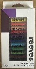 Reeves Oil Pastels 12 Assorted