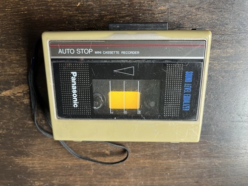 Panasonic mini cassette - mini,
