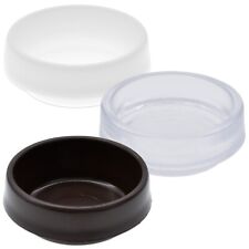 SMALL CASTOR CUPS Floor Carpet Protector Chair Sofa Furniture Wheel Feet Leg Cap