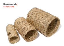 ROSEWOOD NATURALS HYACINTH SMALL ANIMAL PLAY TUNNEL 3 SIZES