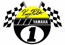 Kenny roberts yamaha chequered - kenny,