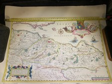 Vintage Gerard Mercator Map Of