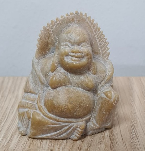 Vintage hand carved soapstone - hand,