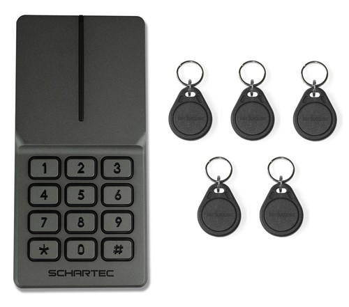 Schartec metal keypad door - schartec,