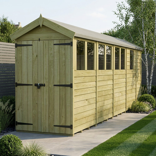 Apex shed double door - apex,