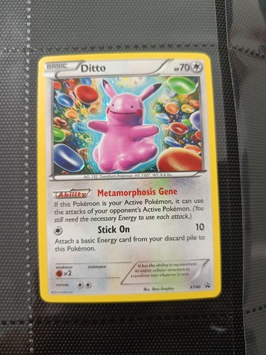 Ditto holo black star promo - star,