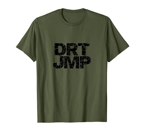 Dirt jump bicycle jump