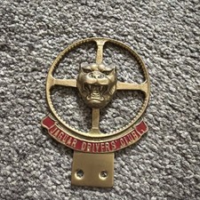 JAGUAR DRIVERS CLUB BRASS CAR
