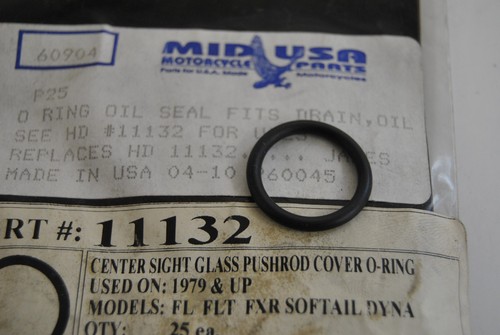 Ring pushrod tube - o-ring, o-ring