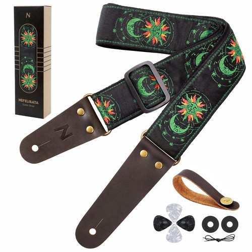 Guitar strap sun - guitar, &
