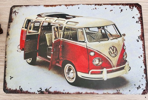 Vintage volkswagen camper van - vintage,
