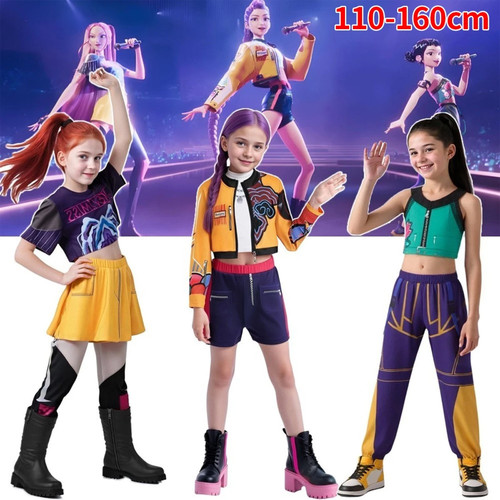 Kids girls kpop demon hunters - kpop,