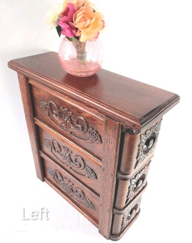 Vtg sewing machine - end, table