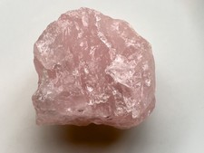 ? Raw Rose Quartz Crystal Chunk – 7 × 5 × 6 cm (346 g) Natural Pink Stone