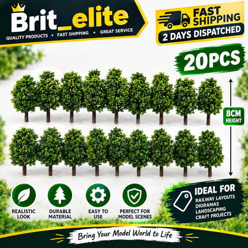 20x scale model trees - scale,