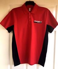 Case International Tractor Embroidered Two Tone Heavyweight Polo Shirt -S to 2XL