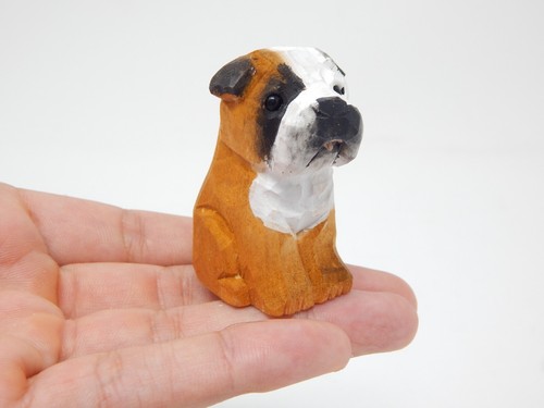Bulldog dog puppy - dog, figurine