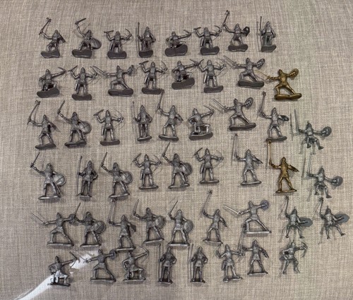 Vintage plastic knights - vintage,