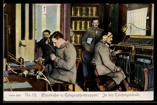 Railway and telegraph troops