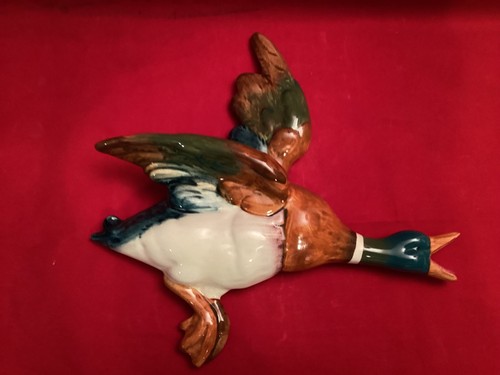 Beswick flying mallard duck - flying,