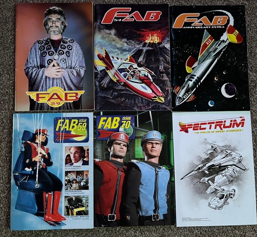 Fanderson fab magazines - fab,