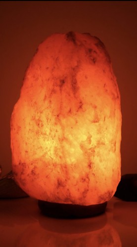 Natural himalayan salt lamp - natural,