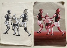Vintage Gouache / Watercolour