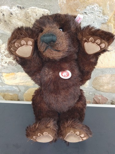 Steiff rocky grizzly bear cub - rocky,