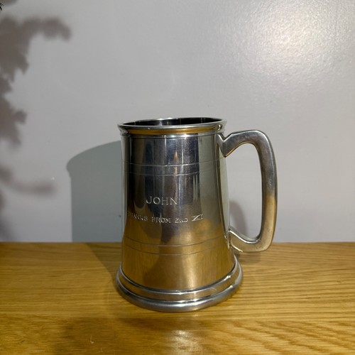 Vintage english pewter - vintage, tankard