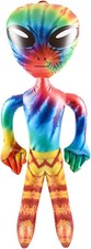 90 cm Inflatable Alien, Blow