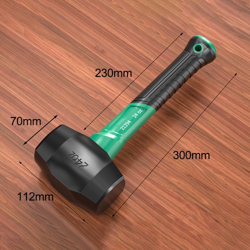 Rubber hammer with - rubber, comfortable