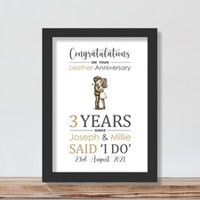 Personalised 3rd Wedding