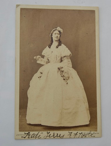Cdv victorian actress kate - cdv,