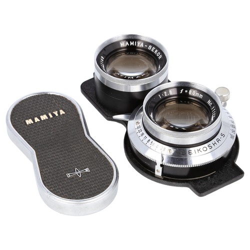 Mamiya sekor 80mm tlr - f2.8,