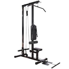 GYM MASTER Multi Gym Lat Pull Down Machine Home Seated Rows Ab Crunch Jacket