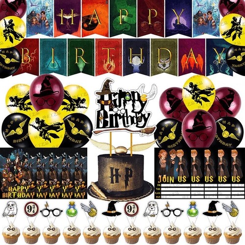 Harry potter balloons banner - harry,
