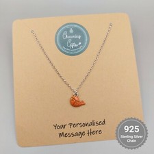 Goldfish Silver Necklace – Quirky Ocean Jewellery Gift for Her