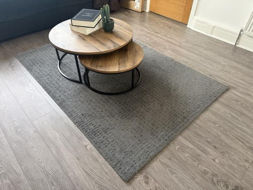 Ikea langsted grey rug - ikea,