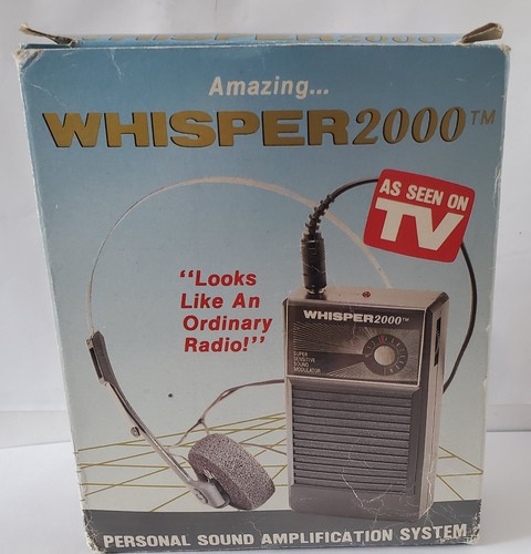 Whisper 2000 personal - whisper, sound