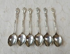 Swedish floral coffee spoons