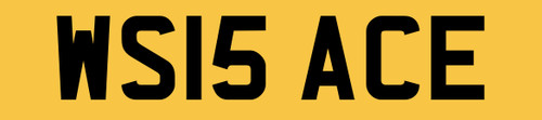Number plate private - ws,