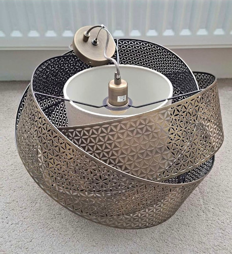John lewis metal - metal, pendant