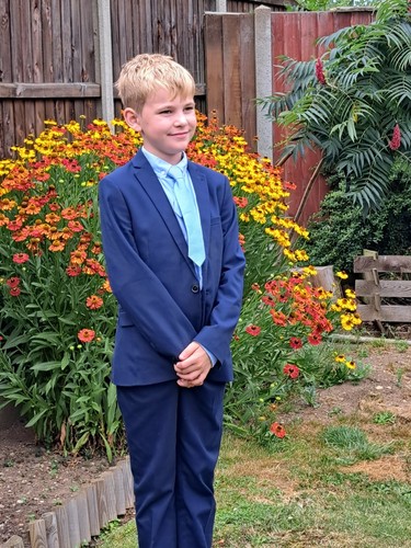 Next boys blue suit jacket - blue,