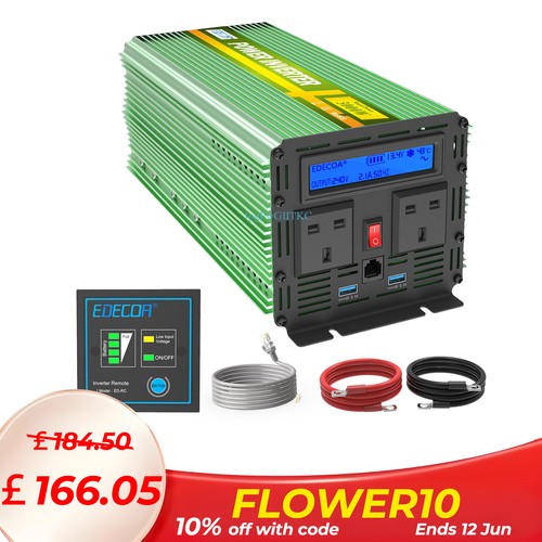 Edecoa power inverter - edecoa, 12v