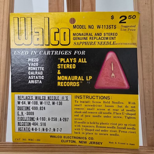 Vintage nos walco - walco, record