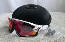 Oakley Jawbreaker Sunglasses Prizm Road Racing Split Jacket Ev Radar Jawbone