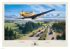 P-51 Mustangs over the Band of