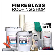 Fibreglass Roofing Kit 600g (Foot Traffic) 5 - 100 square metre Kits Inc Tools 