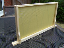 DN4 National/WBC Frames (seconds)with Wired Beeswax Foundation. Assembled Qty 10