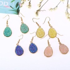 Vintage Turkish Style Dangle Ear Hook Boho Hoop Women Jewellery Earrings Gift UK